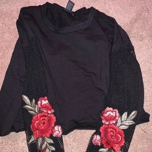 Long Sleeve Crop Top